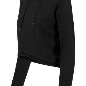 Ladies Cropped Terry Hoody - Img 7