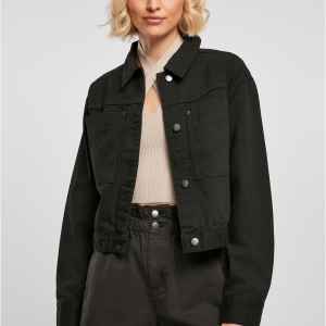 Ladies Short Boxy Worker Jacket