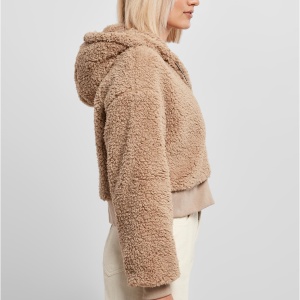 Ladies Short Oversized Sherpa Jacket - Img 10