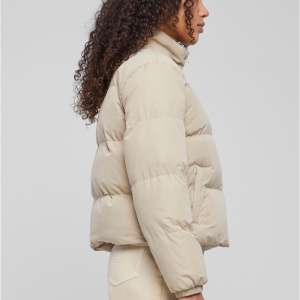 Ladies Short Peached Puffer Jacket - Img 10