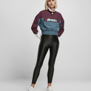 Ladies Starter Colorblock Pull Over Jacket black/white L - Img 3