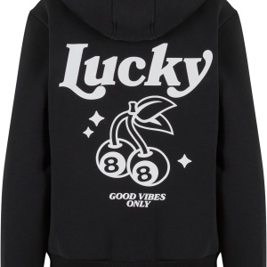 Lucky Cherry Ladies Fluffy Hoody - Img 5