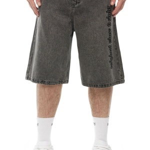Mass Denim Clan Jeans Shorts extra baggy fit grey - Img 3