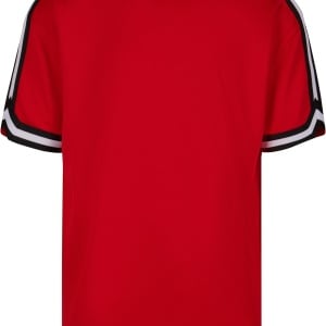 Oversized Stripes Mesh Tee - Img 6