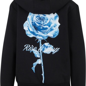Rise & Slay Ladies Fluffy Zip Hoody - Img 5