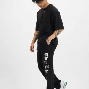 Thug Life Men Sweat Pant TimeMachine in black - Img 3
