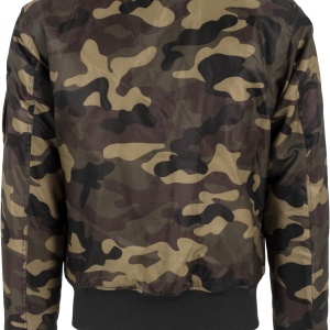 Camo Basic Bomber Jacket - Img 7