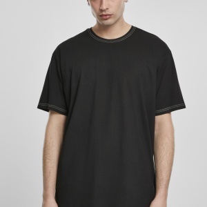 Heavy Oversized Contrast Stitch Tee