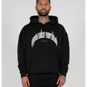 HIGHER THAN HEAVEN V.3 Ultra Heavy Hoody black L