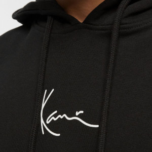 KARL KANI SMALL SIGNATURE HOODIE BLACK - Img 2