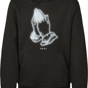 Kids Pray Glow Hoody black 110/116