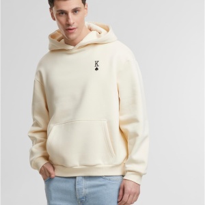 King Card EMB Fluffy Hoody
