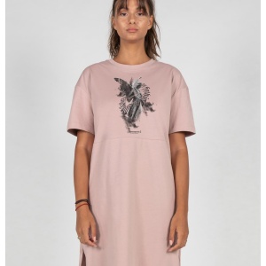 Ladies ANGEL 3.0 Organic Oversized Slit Tee Dress