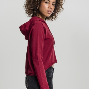 Ladies Cropped Terry Hoody - Img 12