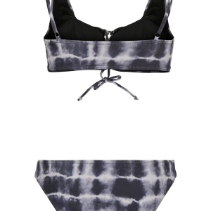 Ladies Lace Up Tie Dye Bikini - Img 7