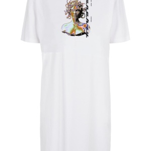 Ladies MEDUSA x Organic Oversized Slit Tee Dress