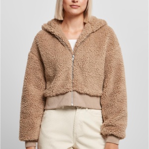 Ladies Short Oversized Sherpa Jacket - Img 7