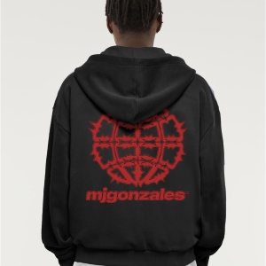 MJG Heavy Oversized Zip Hoody - Global Flame - Img 2