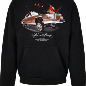Pimp a Butterfly Heavy Oversize Hoody black 3XL