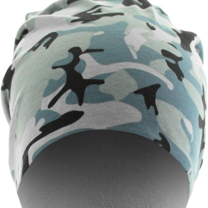 Printed Jersey Beanie