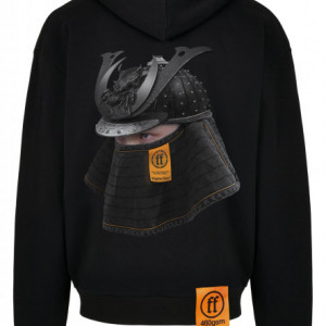 Samurai Ultra Heavy Cotton Box Hoody black L - Img 4
