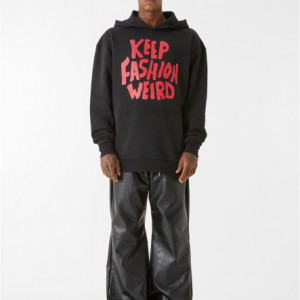 Sense Keep Weird Fashion Hoody black L