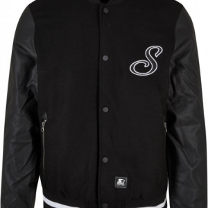 Starter Script College Jacket black L - Img 7