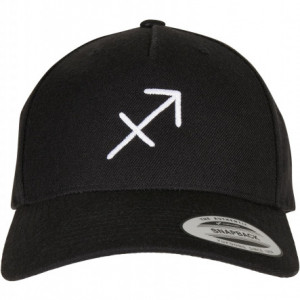 Zodiac YP Classics 5-Panel Premium Curved Visor Snapback Cap aquarius one size - Img 12