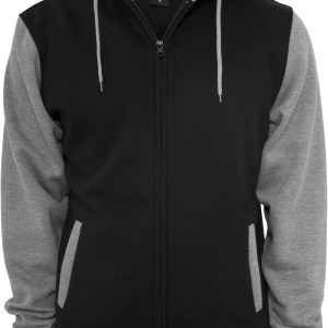 2-tone Zip Hoody