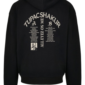 2Pac All Eyez on me Tracklist Ultra Heavy Oversize Hoodie - Img 2