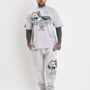 Amstaff Milian Sweatpants Stone Grey