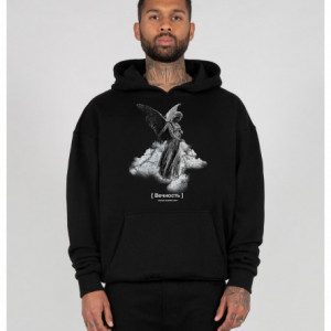 ANGEL Heavy Hoody Oversized Essentials V.4 black L