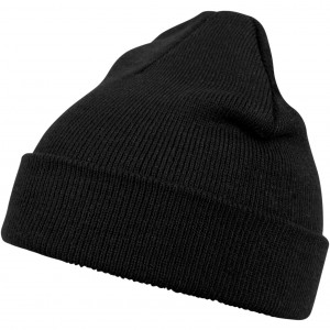 Beanie Basic Flap black one size - Img 1