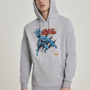 Black Panther Hoody h.grey L - Img 3