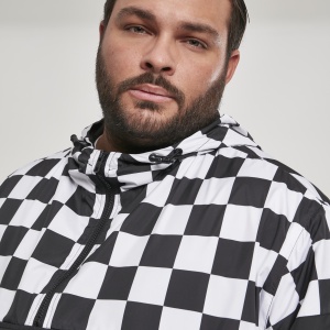 Check Pull Over Jacket blk/chess 3XL - Img 11