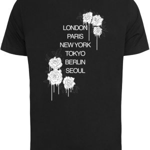 City Roses Tee black 3XL - Img 2