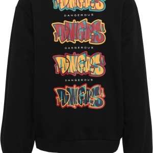 Dangerous DNGRS Wallarts Crewneck black 3XL - Img 3