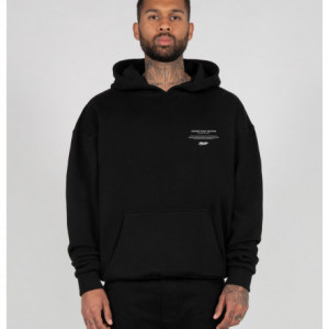 HIGHER THAN HEAVEN V.2 Ultra Heavy Hoody black L
