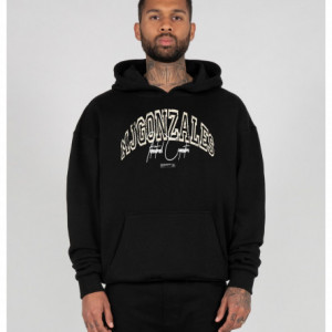 International x Heavy Oversized Hoody black L
