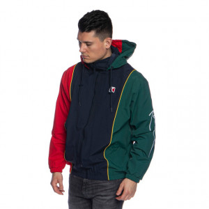 Jacket Karl Kani Retro Block Track Jacket white/red/black - Img 2
