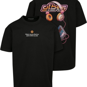 K-Pop Heavy Oversize Tee black 3XL - Img 2