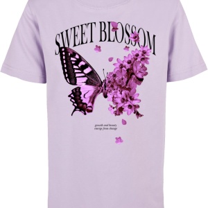 Kids Sweet Blossom And Beauty Tee lilac 110/116