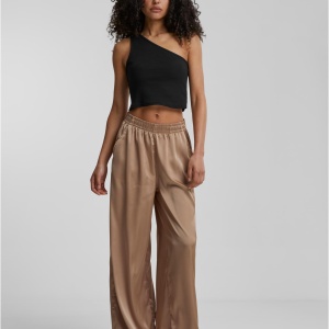 Ladies Cropped Asymmetric Top