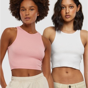 Ladies Cropped Rib Top 2-Pack - Img 4