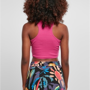 Ladies Cropped Rib Top - Img 37