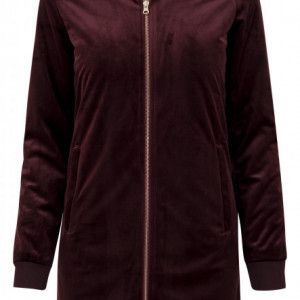 Ladies Long Velvet Jacket black L - Img 7