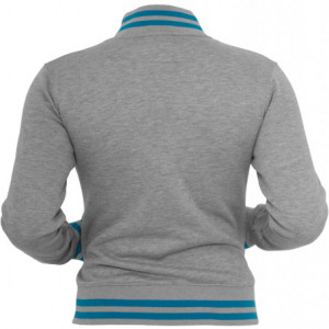Ladies Metallic College Sweatjacket - Img 2