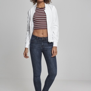 Ladies Rib Stripe Cropped Top - Img 13