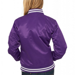 Ladies Shiny College Jacket - Img 4