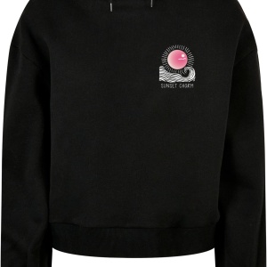 Ladies Sunset Charm Oversized Hoody